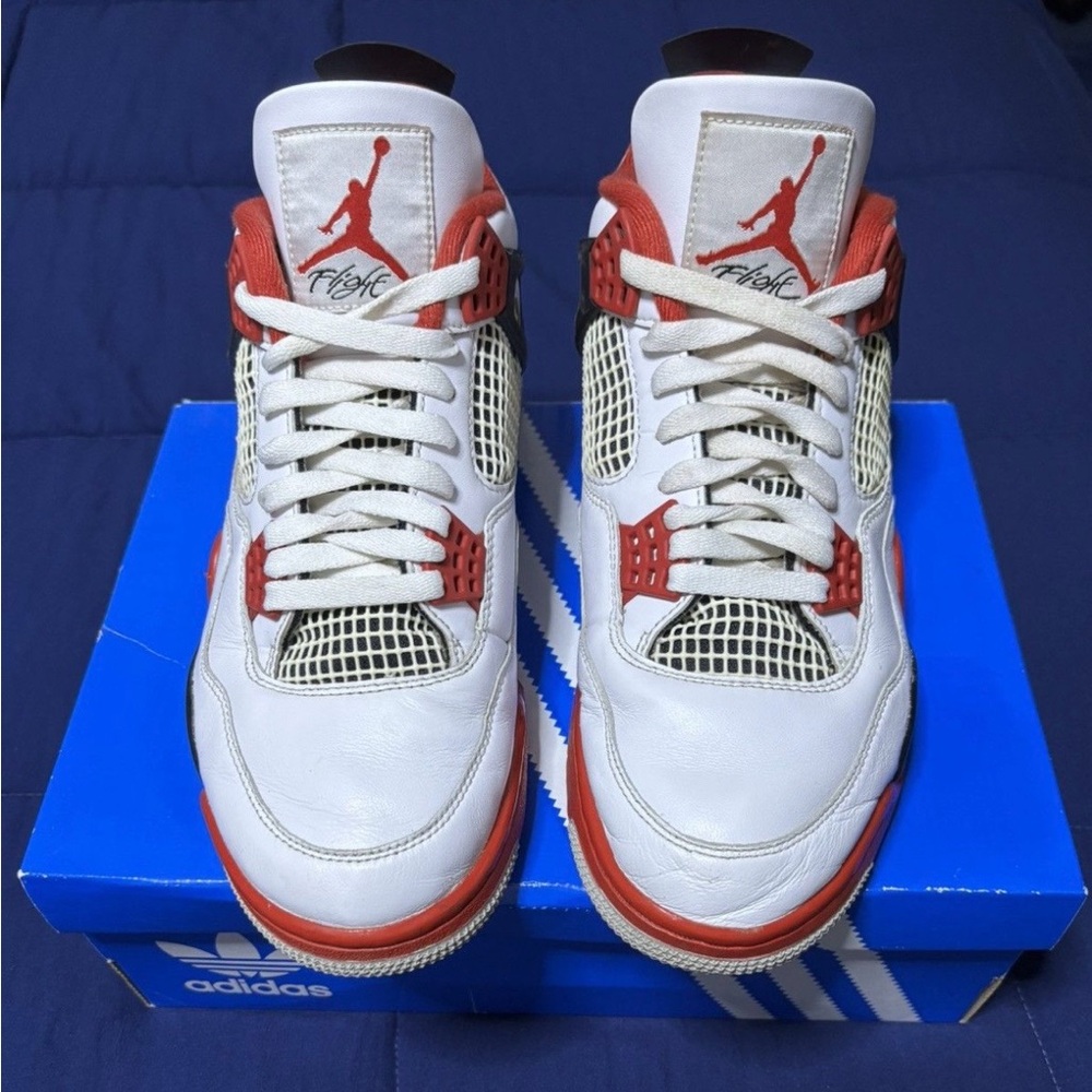 Jordan 4 Retro OG Fire Red 2020 Size 10